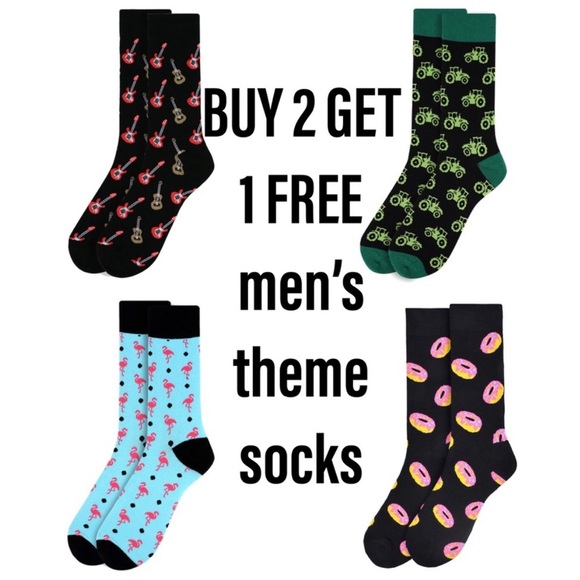 Men’s socks mix and mash special three for $20 - Picture 2 of 3